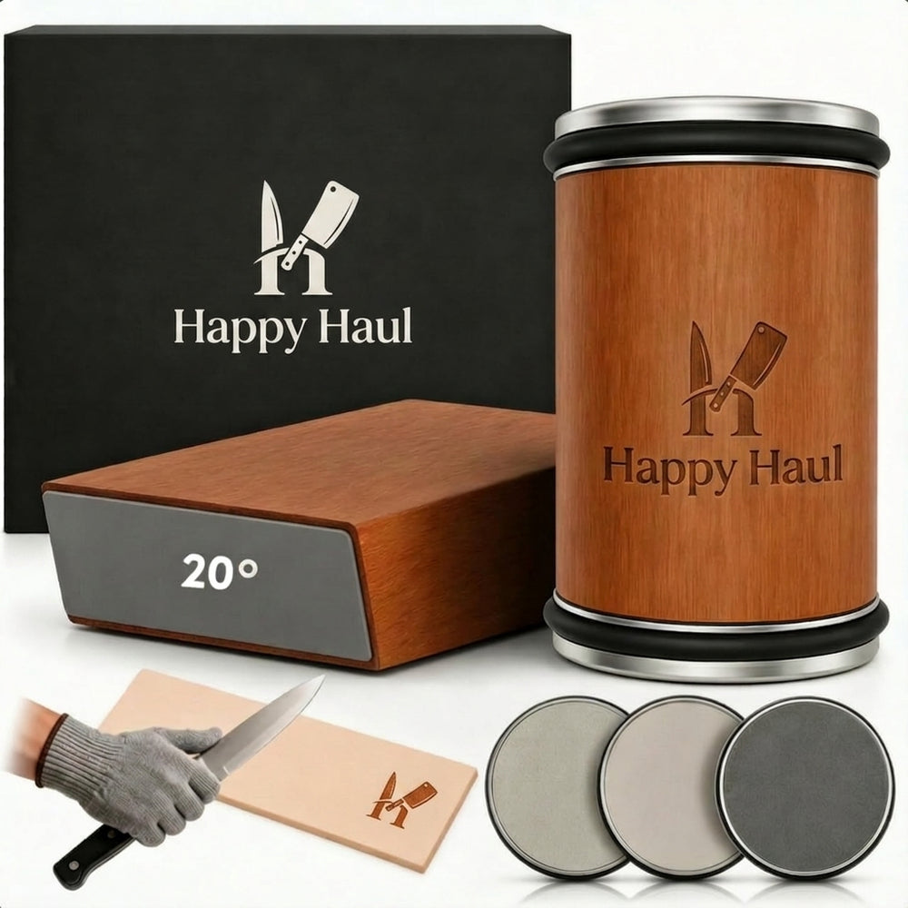 Rolling Knife Sharpener with Diamond & Ceramic Disc